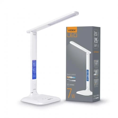 Лампа настільна LED Videx TF05W, White, 7 Вт (VL-TF05W) - Фото 1 Лампа настільна LED Videx TF05W, White, 7 Вт (VL-TF05W) - зображення 1