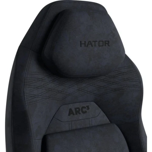 Ігрове крісло Hator Arc 3 Velour "L", Black (HTC3440L) - Фото 7 Ігрове крісло Hator Arc 3 Velour "L", Black (HTC3440L) - зображення 7