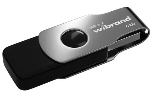 Флеш накопичувач USB 64Gb Wibrand Lizard, Black, USB 3.2 Gen 1 (WI3.2/LI64P9B) - Фото 2 Флеш накопичувач USB 64Gb Wibrand Lizard, Black, USB 3.2 Gen 1 (WI3.2/LI64P9B) - зображення 2