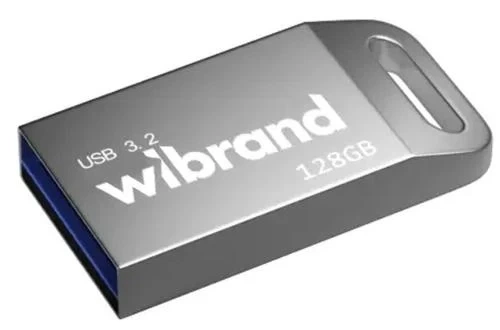 Флеш накопитель USB 128Gb Wibrand Ant, Silver, USB 3.2 Gen 1 (WI3.2/AN128M4S) - Фото 1 Флеш накопитель USB 128Gb Wibrand Ant, Silver, USB 3.2 Gen 1 (WI3.2/AN128M4S) - изображение 1
