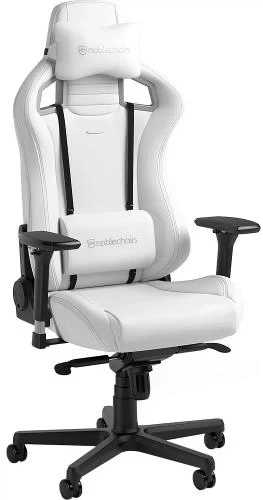 Игровое кресло Noblechairs EPIC "White Edition" (NBL-EPC-PU-WED) - Фото 1 Игровое кресло Noblechairs EPIC "White Edition" (NBL-EPC-PU-WED) - изображение 1