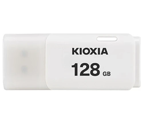 Флеш накопитель USB 128Gb Kioxia TransMemory U202, White, USB 2.0 (LU202W128GG4) - Фото 1 Флеш накопитель USB 128Gb Kioxia TransMemory U202, White, USB 2.0 (LU202W128GG4) - изображение 1