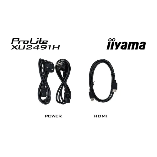 Монітор 23.8" Iiyama ProLite XU2491H-B1, Black - зображення 10