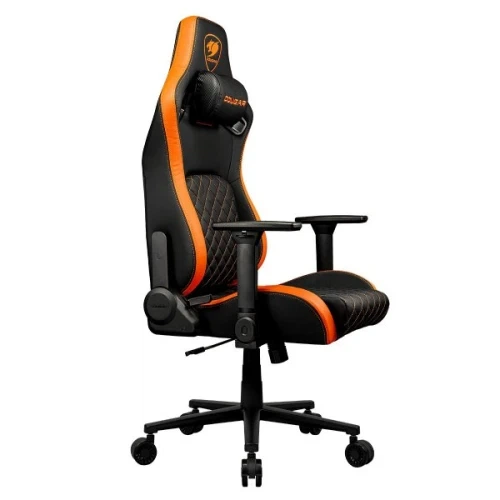 Игровое кресло Cougar Defensor, Black/Orange - изображение 5