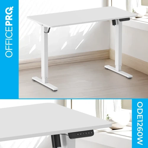 Компьютерный стол OfficePro ODE1260W, White - изображение 6