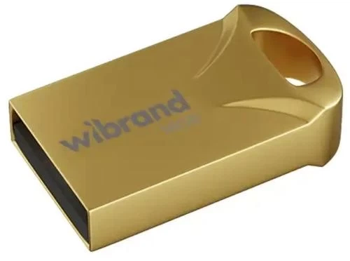 Флеш накопитель USB 16Gb Wibrand Hawk, Gold, USB 2.0 (WI2.0/HA16M1G) - Фото 1 Флеш накопитель USB 16Gb Wibrand Hawk, Gold, USB 2.0 (WI2.0/HA16M1G) - изображение 1