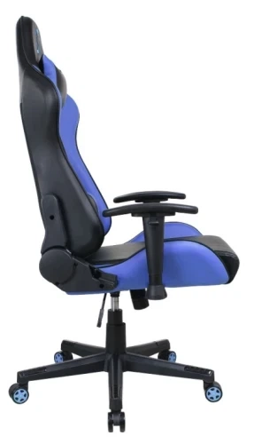 Игровое кресло GameMax GCR09 "Nirto", Black/Blue - Фото 3 Игровое кресло GameMax GCR09 "Nirto", Black/Blue - изображение 3