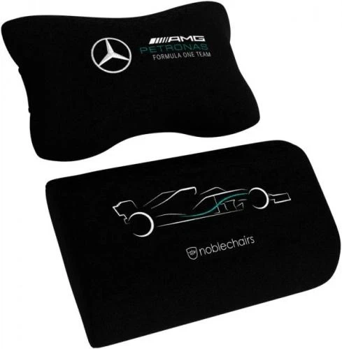 Ігрове крісло Noblechairs EPIC "Mercedes-AMG Petronas Formula One Team" (NBL-EPC-PU-MPF) - Фото 7 Ігрове крісло Noblechairs EPIC "Mercedes-AMG Petronas Formula One Team" (NBL-EPC-PU-MPF) - зображення 7