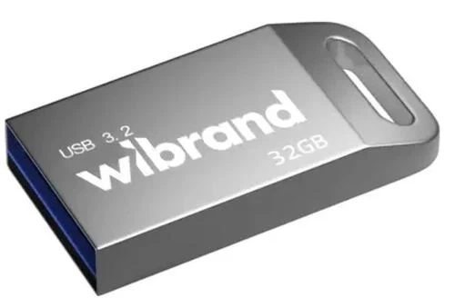 Флеш накопитель USB 32Gb Wibrand Ant, Silver, USB 3.2 Gen 1 (WI3.2/AN32M4S) - Фото 1 Флеш накопитель USB 32Gb Wibrand Ant, Silver, USB 3.2 Gen 1 (WI3.2/AN32M4S) - изображение 1