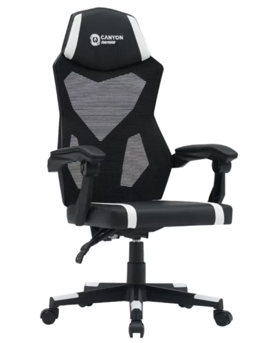 Игровое кресло Canyon Flow, Black/White (CNE-MCH01W) - изображение 2