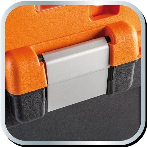 Ящик для инструмента NEO Tools 20", пластмассовый, 547x271x278 мм, Black-Orange (84-105) - изображение 6