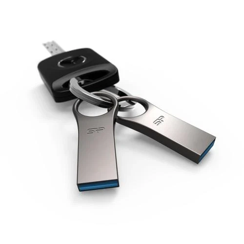 Флеш накопитель USB 64Gb Silicon Power Jewel J80, Titanium, USB 3.2 Gen 1 (SP064GBUF3J80V1T) - Фото 3 Флеш накопитель USB 64Gb Silicon Power Jewel J80, Titanium, USB 3.2 Gen 1 (SP064GBUF3J80V1T) - изображение 3