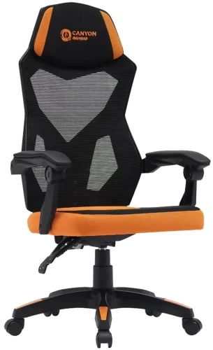 Ігрове крісло Canyon Wave, Black/Orange (CNE-MCH02) - зображення 2