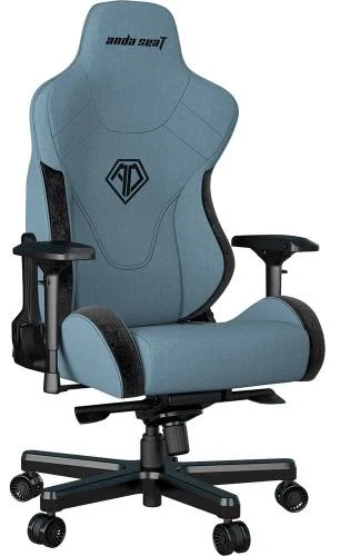 Игровое кресло AndaSeat T-Pro 2, Black/Blue (AD12XLLA-01-SB-F) - Фото 2 Игровое кресло AndaSeat T-Pro 2, Black/Blue (AD12XLLA-01-SB-F) - изображение 2
