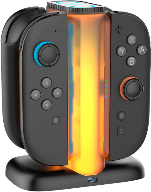 Stojak Yaxo Quad Charge Dock do aNintendo Switch 2 (YGQCDJCC01T) - Zdjęcie 2 Stojak Yaxo Quad Charge Dock do aNintendo Switch 2 (YGQCDJCC01T) - obraz 2