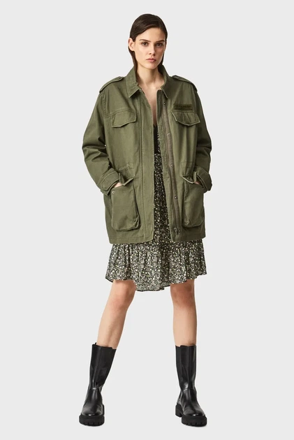 Жіноча зелена куртка NELLY Pepe Jeans S PL401972 - Фото 2 Жіноча зелена куртка NELLY Pepe Jeans S PL401972 - изображение 2