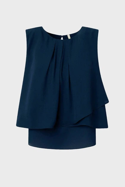 Жіночий синій топ IMMA Pepe Jeans S PL304230 - изображение 4