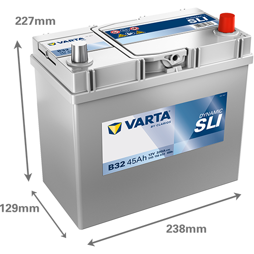 Автомобильный аккумулятор Varta Dynamic SLI 12В 45Ah 330A R+ для легкового авто (545156033) - изображение 5