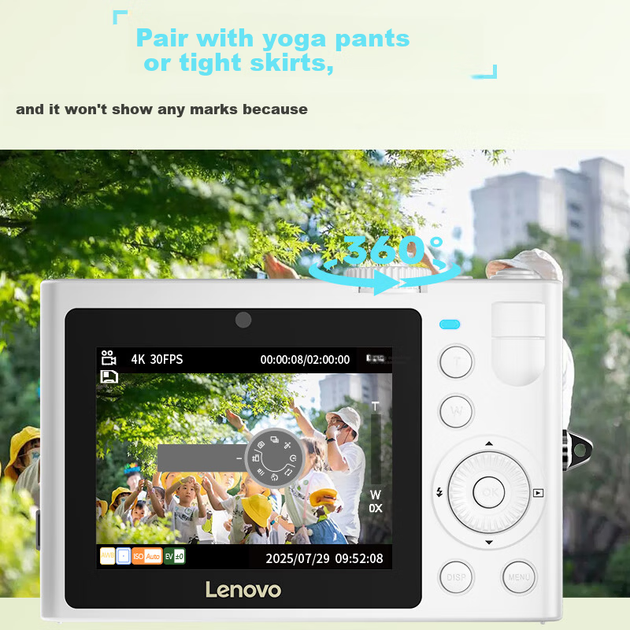Камера Lenovo C55 HD детская цифровая, 64ГБ - изображение 5
