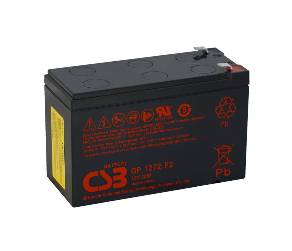 Аккумулятор AGM 12V 7.2Ah CSB GP1272F2 (04408) - Фото 1 Аккумулятор AGM 12V 7.2Ah CSB GP1272F2 (04408) - изображение 1