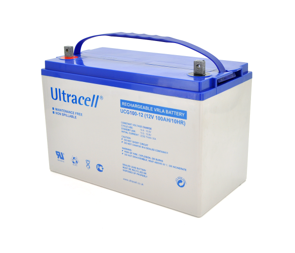 Акумулятор GEL 12V 100Ah, Ultracell UCG100-12 - Фото 1 Акумулятор GEL 12V 100Ah, Ultracell UCG100-12 - зображення 1