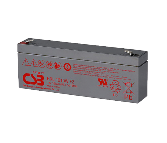 Аккумулятор AGM 12V 2.3Ah CSB HRL1210WF2FR (31044) - Фото 1 Аккумулятор AGM 12V 2.3Ah CSB HRL1210WF2FR (31044) - изображение 1