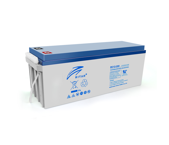 Аккумулятор AGM 12V 200Ah RITAR DC12-200 (07606) - Фото 1 Аккумулятор AGM 12V 200Ah RITAR DC12-200 (07606) - изображение 1