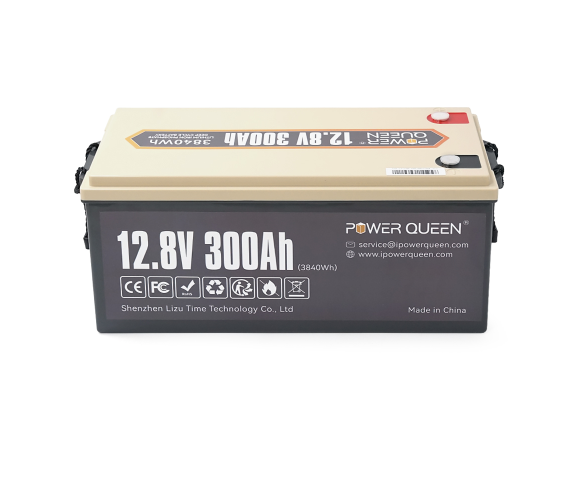 Аккумулятор LiFePO4 12.8V 300Ah 3840Wh BMS 200A Power Queen (39223) - изображение 2