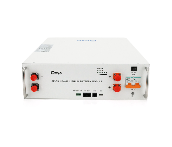 Аккумулятор LiFePO4 51.2V 100Ah 5.12kW BMS 50A Deye SE-G5.1 Pro-B (34231) - изображение 2
