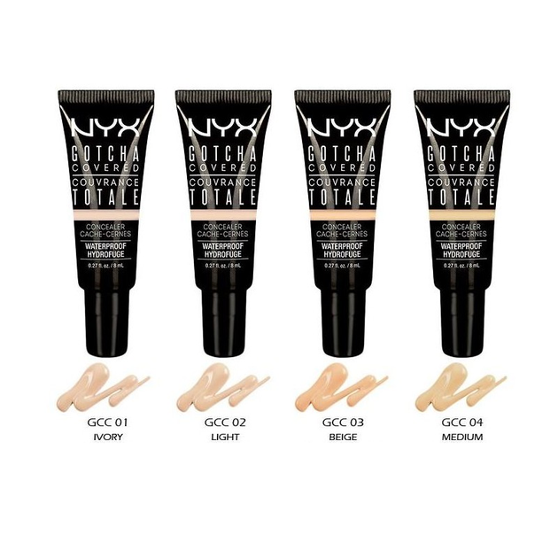 Консилер з повним покриттям Nyx Cosmetics Gotcha Covered Ivory GCC01 водостійкий - зображення 4