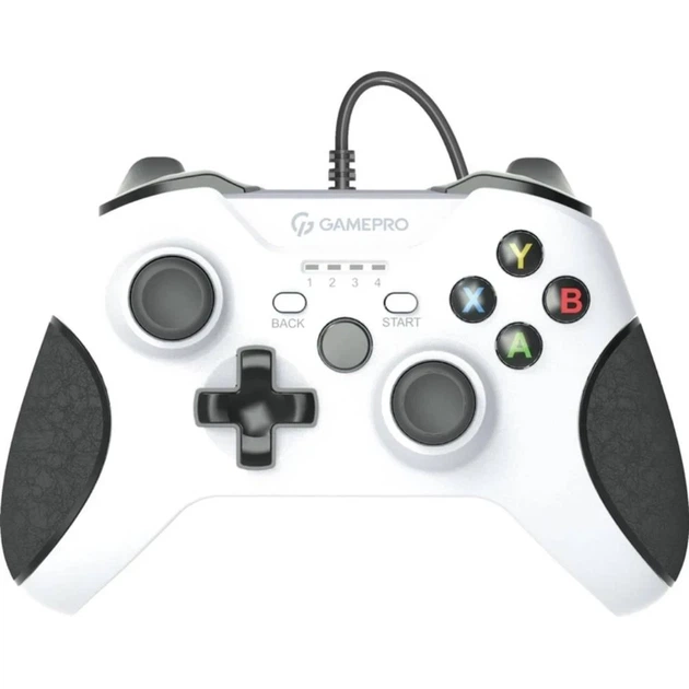 Геймпад GamePro MG450W USB White/Black (MG450W) UA - Фото 1 Геймпад GamePro MG450W USB White/Black (MG450W) UA - изображение 1