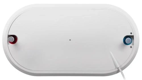 Водонагрівач Willer EVH50DRI Libra, White, 2000W, 50л, плаский, сухий ТЕН, універсальний монтаж, 2 ТЕНи, електронне керування, цифровий дисплей, 2 режими потужності, зовнішній терморегулятор, бак титанокварцова емаль, D, 86.5х47х27см - изображение 6