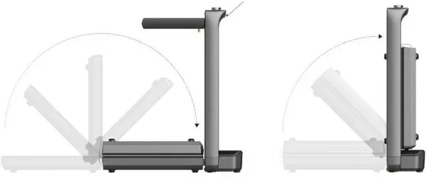 Бігова доріжка KingSmith Walkingpad X25+/MX16+/X23+ (WP500B4) Silver Gray UA UCRF - зображення 7