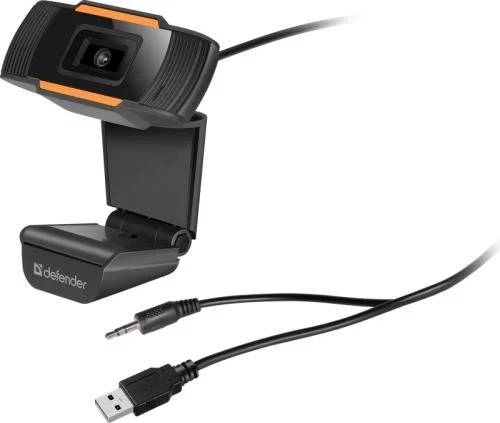 Веб-камера Defender G-Lens 2579, Black, 1280x720 / 30 fps, мікрофон, кут огляду 48°, універсальне кріплення, USB, 1.2 м (63179) - Фото 4 Веб-камера Defender G-Lens 2579, Black, 1280x720 / 30 fps, мікрофон, кут огляду 48°, універсальне кріплення, USB, 1.2 м (63179) - изображение 4