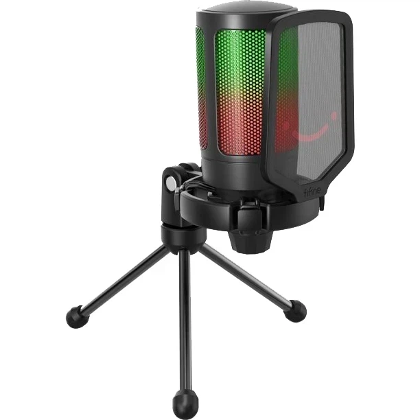 Мікрофон Fifine A6V Black UA - Фото 2 Мікрофон Fifine A6V Black UA - изображение 2