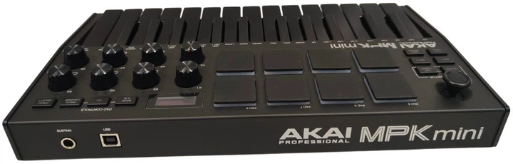 Klawiatura MIDI Akai MPK Mini MK3 (IKLAKIMID0010) (955555910506219) - Outlet - obraz 6