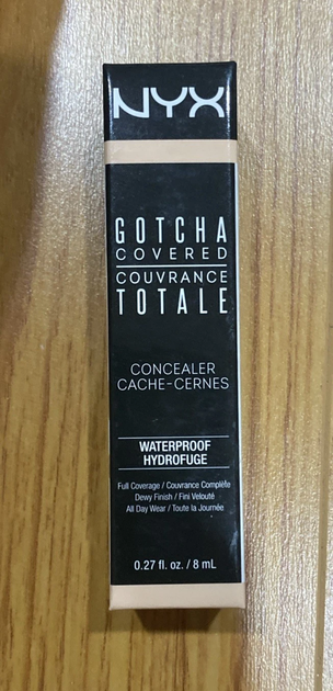 Консилер с полным покрытием Nyx Cosmetics Gotcha Covered Light GCC02 водостойкий - изображение 3