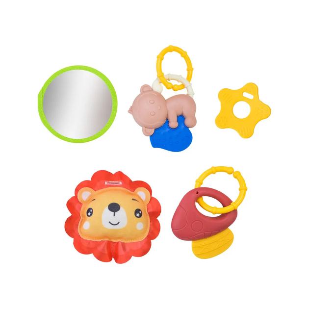 Килимок для малюків AO MA TOYS ігровий центр з брязкальцями 3 в 1 в коробці 42 см 918-3882 - зображення 5