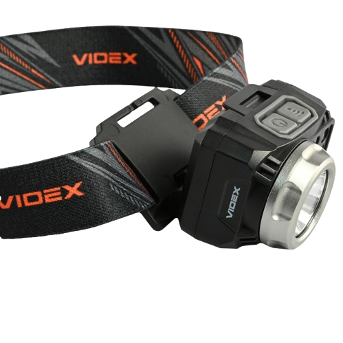 Ліхтар налобний VIDEX VLF-H075C час роботи до 9 годин 500Lm 5000K IP65 Чорний - зображення 4