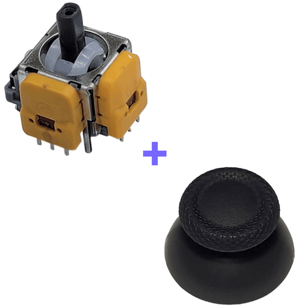 3D механизм геймпада PlayStation 5 (3 pin) с датчиком Холла (Hall effect) + стик - Фото 1 3D механизм геймпада PlayStation 5 (3 pin) с датчиком Холла (Hall effect) + стик - изображение 1