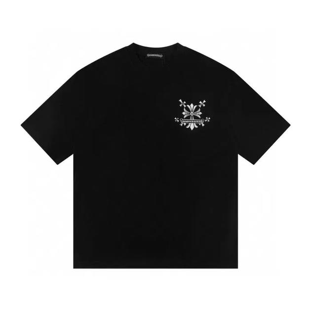 Чоловіча футболка Chrome Hearts, чорний, XL (MCF000072) - Фото 2 Чоловіча футболка Chrome Hearts, чорний, XL (MCF000072) - зображення 2