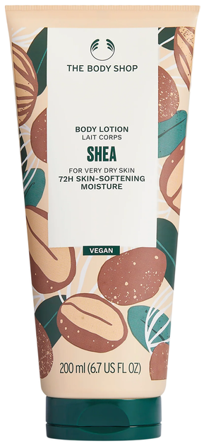 Лосьйон для тіла The Body Shop Shea зволожувальний 200 мл (5028197345341) - Фото 1 Лосьйон для тіла The Body Shop Shea зволожувальний 200 мл (5028197345341) - зображення 1
