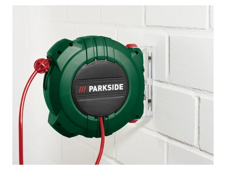 Катушка для шланга сжатого воздуха 10 м Parkside PDST 5 B2 с автоматической смоткой - Фото 4 Катушка для шланга сжатого воздуха 10 м Parkside PDST 5 B2 с автоматической смоткой - изображение 4