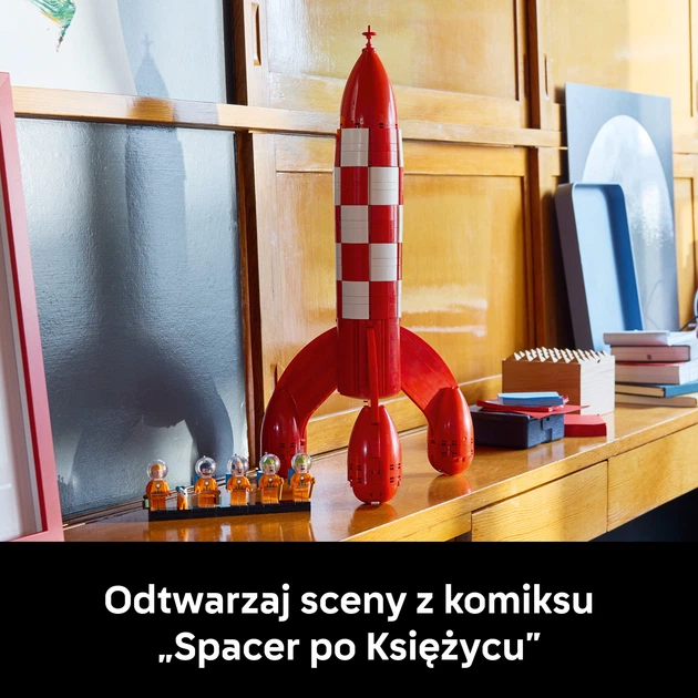 Конструктор LEGO Ideas Місячна ракета Tintin 1283 деталі (21367) - зображення 8
