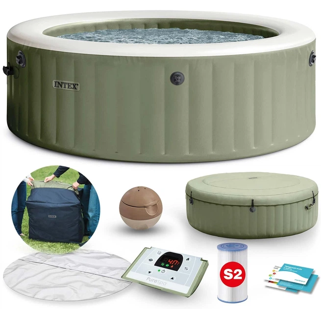 Dmuchane SPA Intex z hydromasażem 6 osobowe (28428NP) (6941057430898) - obraz 2