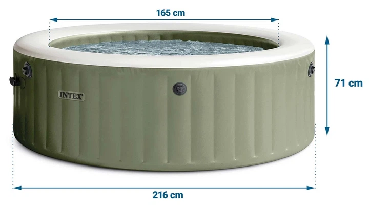 Dmuchane SPA Intex z hydromasażem 6 osobowe (28428NP) (6941057430898) - obraz 3