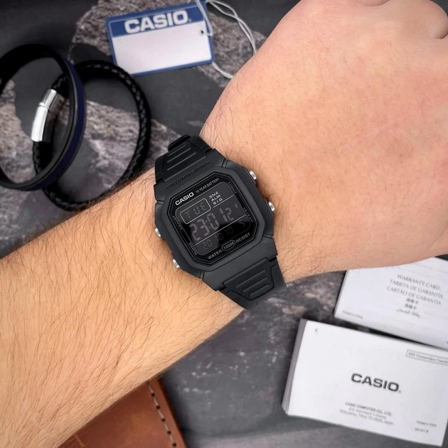 Наручний годинник Casio W-800H-1B - зображення 10