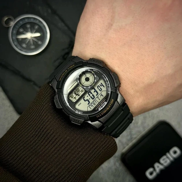 Наручний годинник Casio AE-1000W-1A - изображение 4