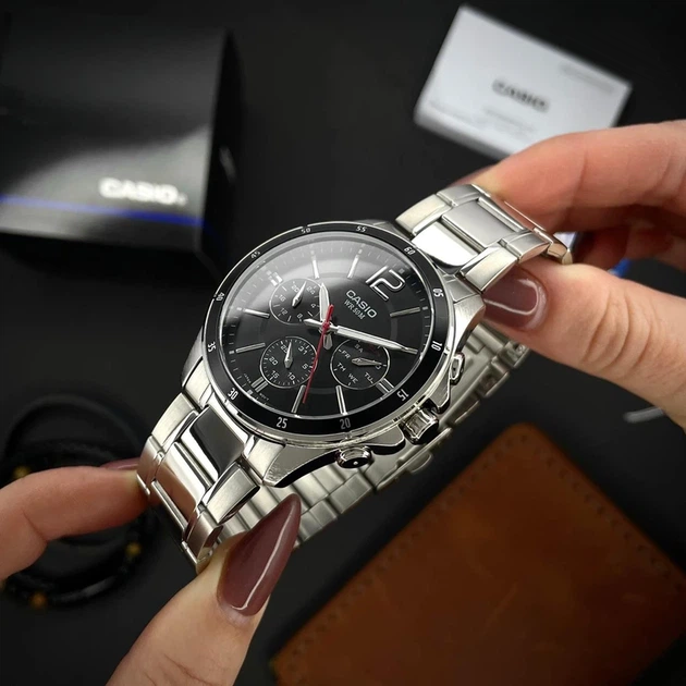 Наручний годинник Casio MTP-1374D-1A - Фото 4 Наручний годинник Casio MTP-1374D-1A - изображение 4
