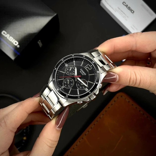 Наручний годинник Casio MTP-1374D-1A - Фото 5 Наручний годинник Casio MTP-1374D-1A - изображение 5